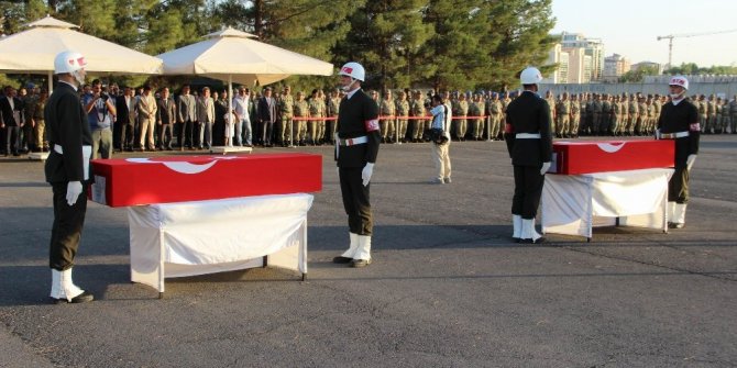 ŞEHİTLER MEMLEKETLERİNE UĞURLANDI