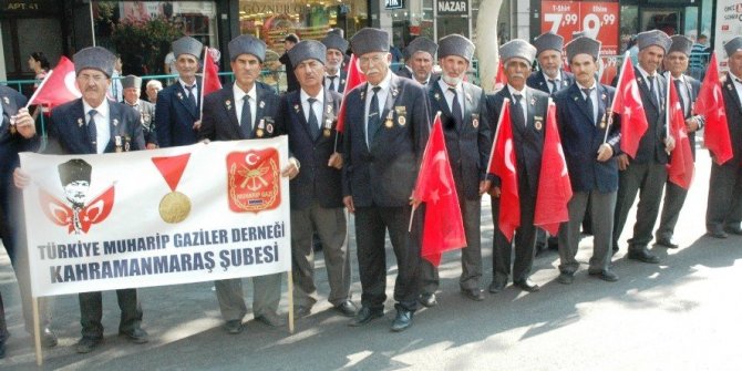 KAHRAMANMARAŞ 30 AĞUSTOS ZAFER BAYRAMINI KUTLANDI