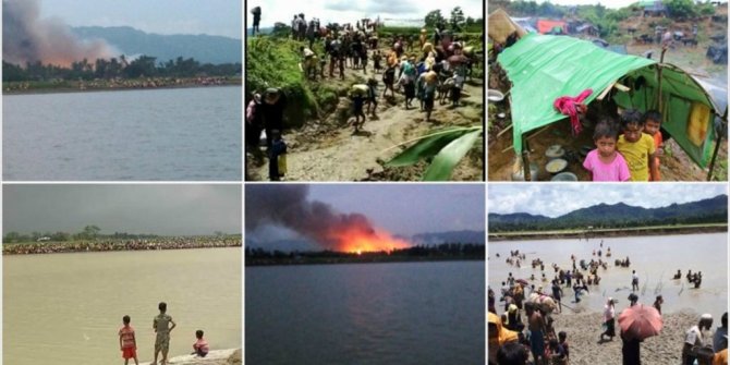 HRW, UYDU GÖRÜNTÜLERİNDEN ARAKAN'DA EN AZ 10 YANGIN TESPİT ETTİ