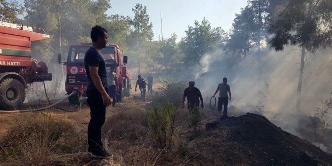 ANTALYA’DA ORMAN YANGINI