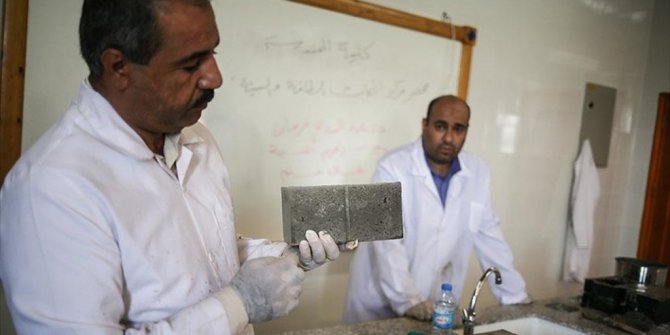 GAZZE'DE ISI YALITIMLI TUĞLA GELİŞTİRİLDİ