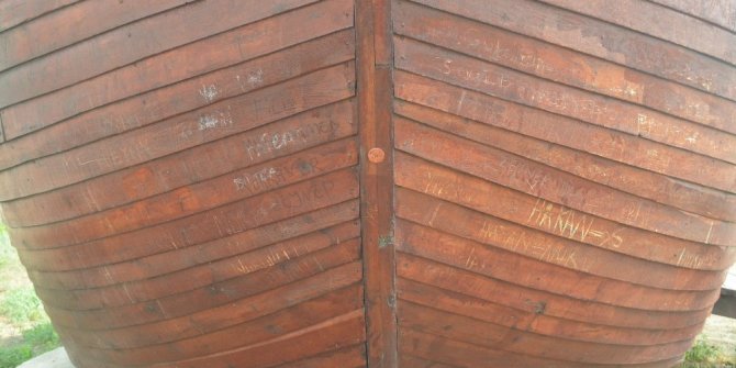 NUH’UN GEMİSİ HATIRA DEFTERİNE DÖNDÜ