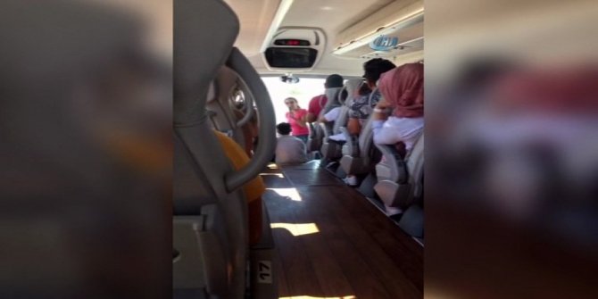 YEŞİM SALKIM ŞEHİRLERARASI OTOBÜSTE MUAVİNLİK YAPTI