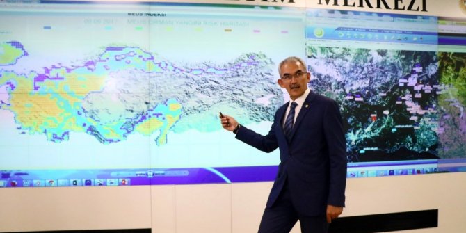 "ORMAN YANGINLARIN SEBEBİ YÜZDE 90 İNSAN”