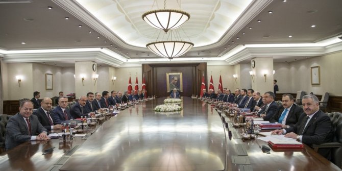 BAKANLAR KURULU TOPLANDI