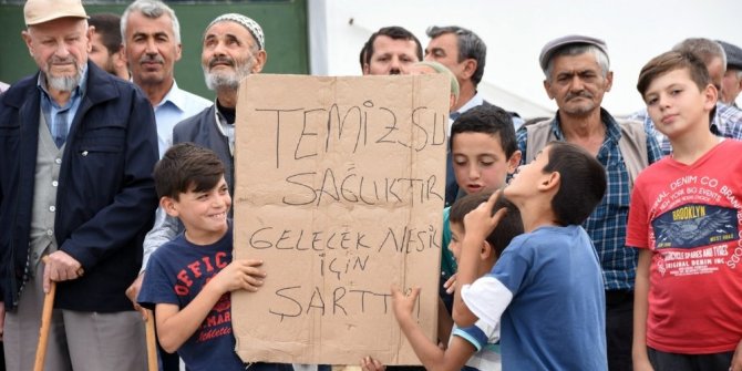 KÖYLÜ İÇME SUYUNA HASRET