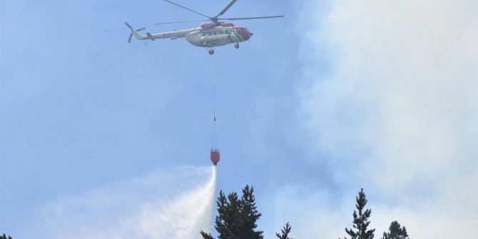 BOZÜYÜK’TE YANGIN 4’ÜNCÜ GÜNÜNDE
