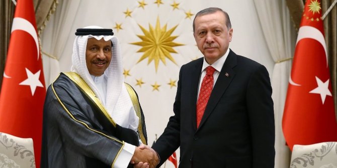 ERDOĞAN, KUVEYT BAŞBAKANI’NI KABUL ETTİ