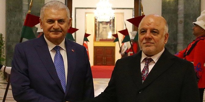 BAŞBAKAN YILDIRIM IRAK BAŞBAKANI İBADİ İLE GÖRÜŞTÜ