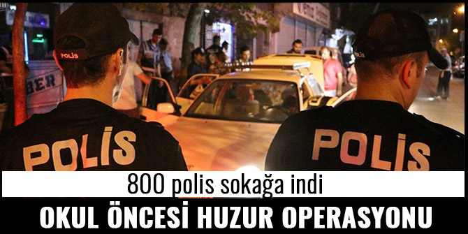 KAHRAMANMARAŞ’TA OKUL ÖNCESİ HUZUR OPERASYONU