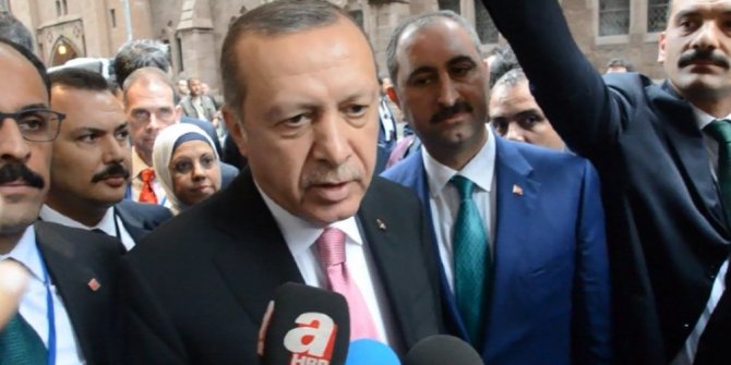 CUMHURBAŞKANI; "SIRADA ÜNİVERSİTE İMTİHANLARI VAR”