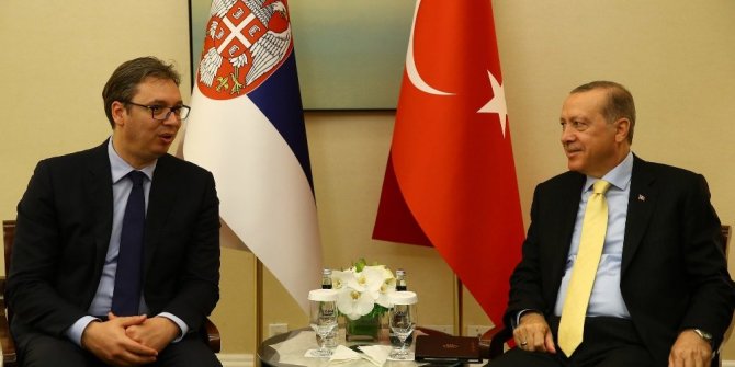 ERDOĞAN PLENKOVİC VE VUCİC İLE GÖRÜŞTÜ