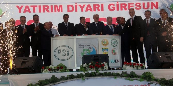 GİRESUN’A 165 MİLYON LİRALIK YATIRIM