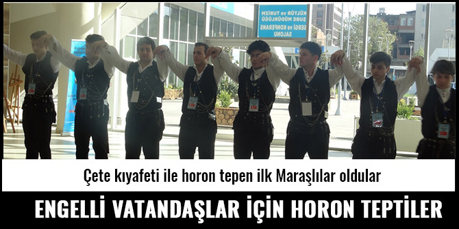 ENGELLİ VATANDAŞLAR İÇİN HORON TEPTİLER