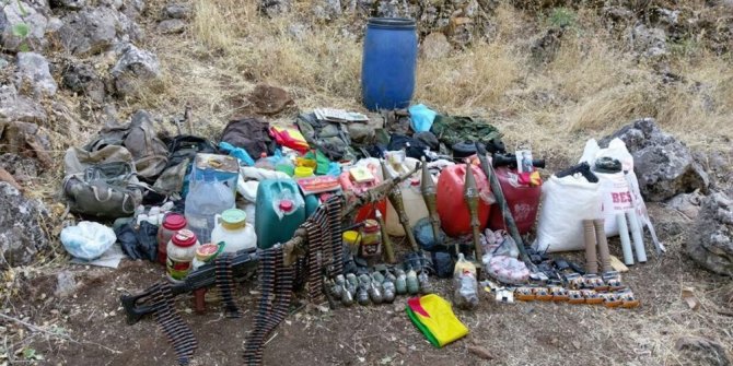 HASANKEYF’TE SİLAH VE MÜHİMMAT ELE GEÇİRİLDİ