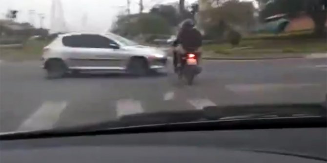 POLİSTEN KAÇIŞ HASTANEDE BİTTİ