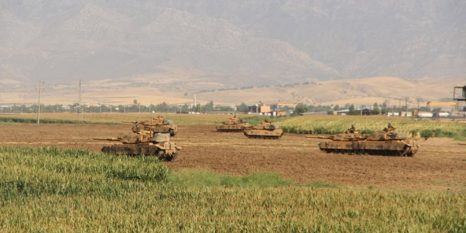 SINIRDAKİ TATBİKAT 7 .GÜNÜNDE