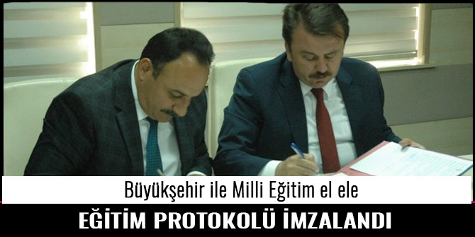 "DEĞERLER EĞİTİMİ VE BAŞARIYI OKULDA YAKALA" PROTOKOLÜ İMZALANDI