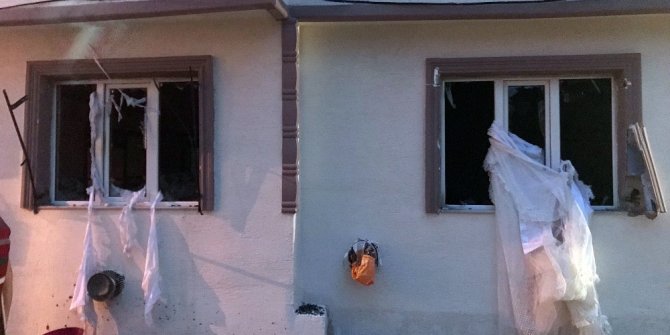 DOĞALGAZ BOMBA GİBİ PATLADI: 3 YARALI