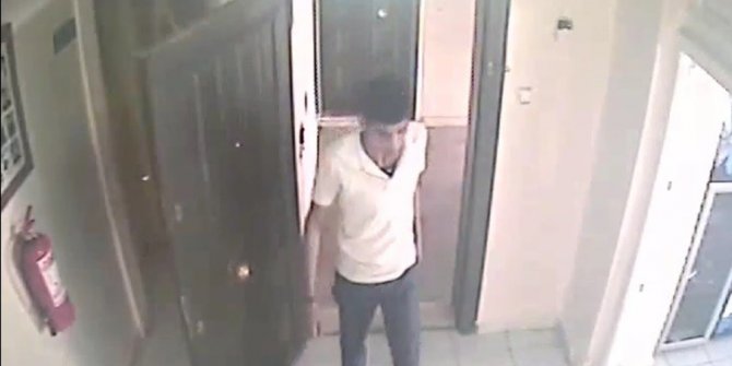 ELİNİ KOLUNU SALLAYARAK EŞYALARI ÇALDI