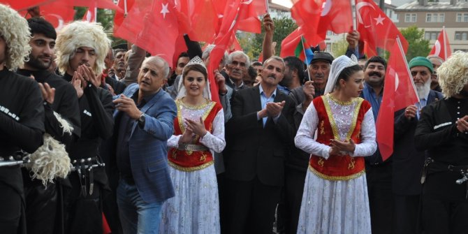 KARS’TA COŞKULU KARŞILAMA