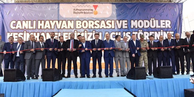 BAKAN FAKIBABA KAHRAMANMARAŞ'TA AÇILIŞA KATILDI