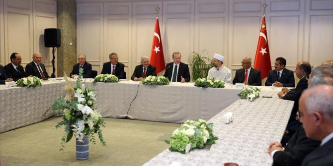 CUMHURBAŞKANI ERDOĞAN 10 MUHARREM İFTARI'NA KATILDI