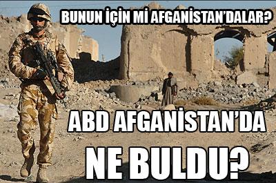 ABD, Afganistanda ne buldu?