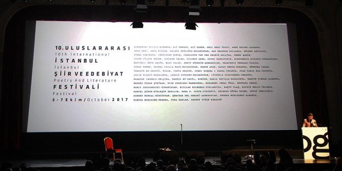 'ULUSLARARASI İSTANBUL ŞİİR VE EDEBİYAT FESTİVALİ' BAŞLADI