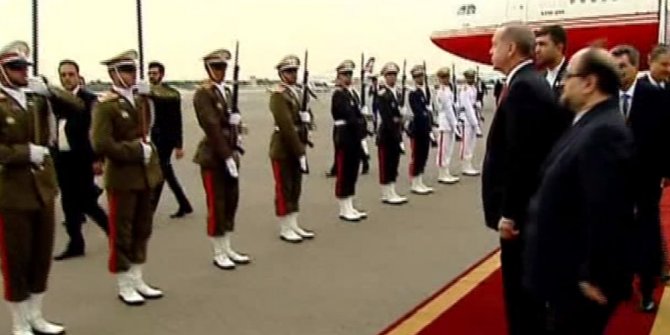 CUMHURBAŞKANI ERDOĞAN İRAN’DA