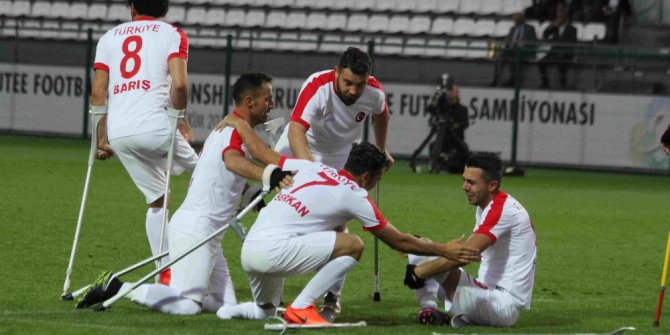 AMPUTE MİLLİ TAKIMI ÇEYREK FİNALDE