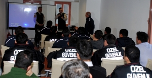 ELBİSTAN'DA ÖZEL GÜVENLİK PERSONELİNE EĞİTİM VERİLDİ