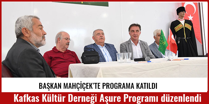 KAFKAS KÜLTÜR DERNEĞİ AŞURE PROGRAMI DÜZENLENDİ