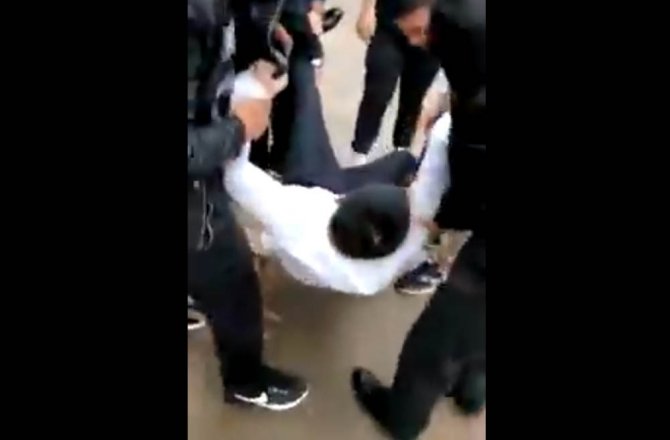 DAMAT GELENEKSEL ŞAKA SIRASINDA ÖLDÜ