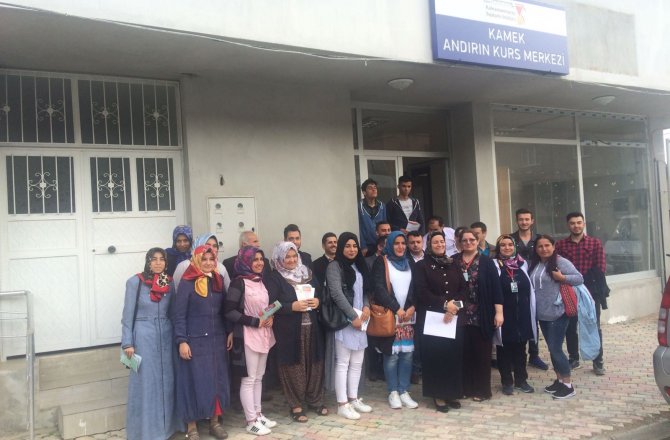 KAMEK’TEN ANDIRIN’A MESLEK KURSLARI