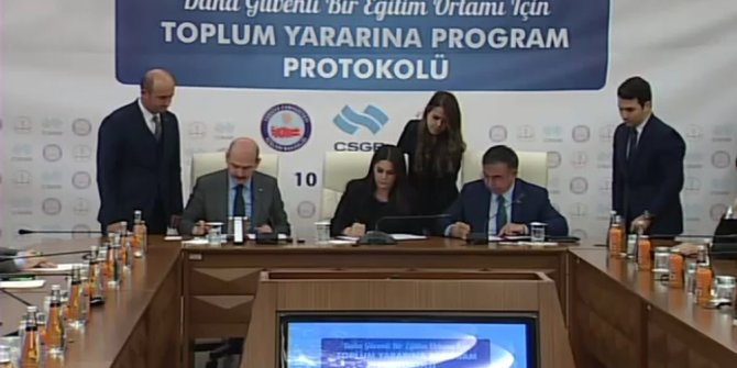 DAHA GÜVENLİ BİR EĞİTİM ORTAMI İÇİN İMZALAR ATILDI