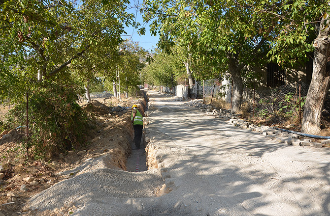 AYAKLICAOLUK'TA İÇME SUYU SORUNU BİTİYOR