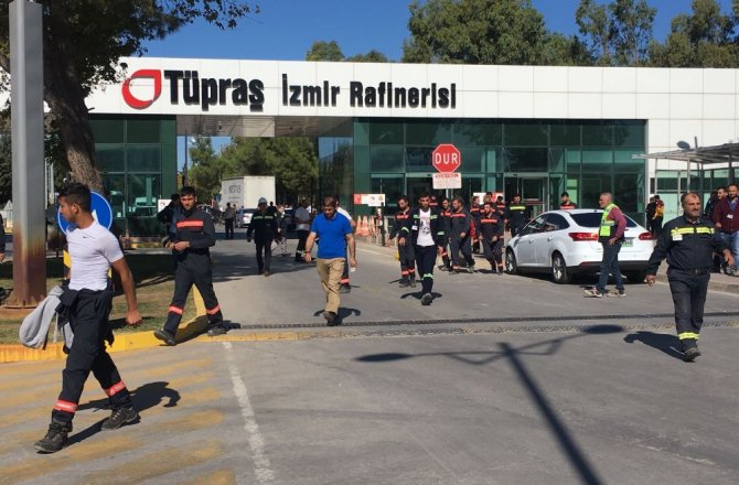 TÜPRAŞ’TAKİ PATLAMADA 7 KİŞİ GÖZALTINA ALINDI