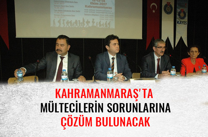 MÜLTECİLERİN SORUNLARINA ÇÖZÜM BULUNACAK
