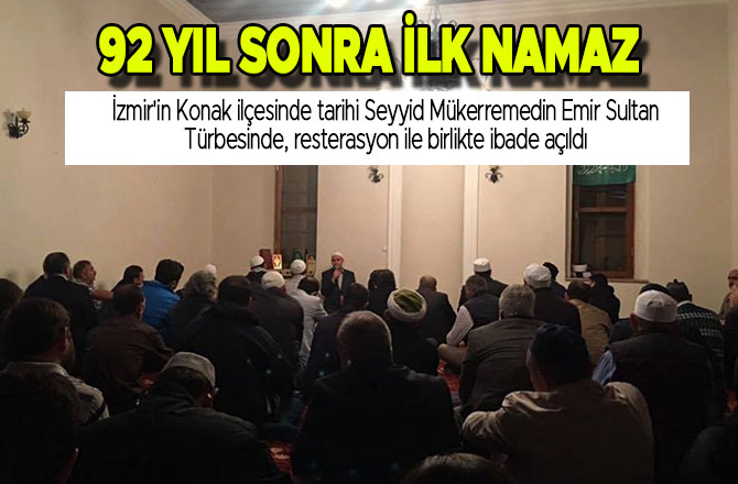 92 YIL SONRA İLK NAMAZ