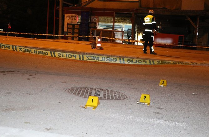 BÜFEYE POMPALI TÜFEKLE SALDIRI GÜVENLİK KAMERASINDA