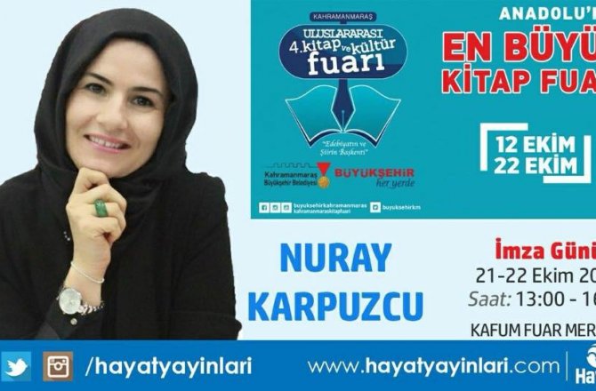 HACAMATLA İYİLEŞTİREN YAZAR KAHRAMANMARAŞ'A GELİYOR!