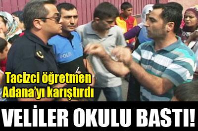Veliler okulu bastı