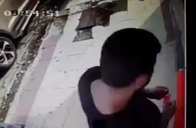 BANKA DOLANDIRICILARI GÜVENLİK KAMERASINDA