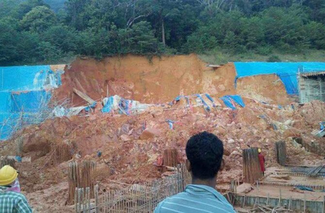 MALEZYA’DAKİ HEYELANDA 3 KİŞİ ÖLDÜ, 11 KİŞİ HALA KAYIP