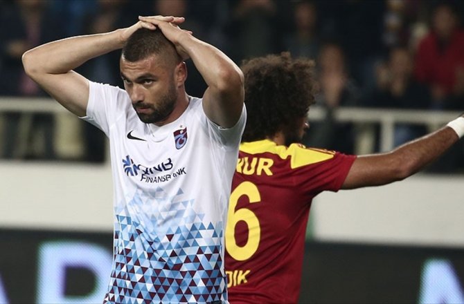 TRABZONSPOR'A BURAK YILMAZ'DAN KÖTÜ HABER