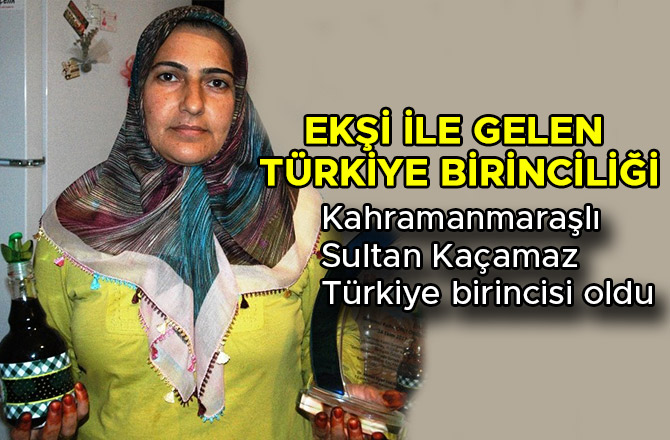 EKŞİ İLE GELEN TÜRKİYE BİRİNCİLİĞİ