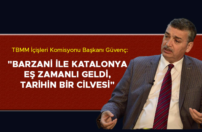 "BARZANİ İLE KATALONYA EŞ ZAMANLI GELDİ, TARİHİN BİR CİLVESİ"