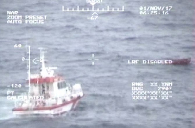 ŞİLE AÇIKLARINDA BATAN GEMİNİN ENKAZINA ULAŞILDI