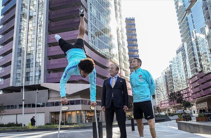 AMPUTE MİLLİLER AĞAOĞLU'NDAN EVLERİNİ ALDI